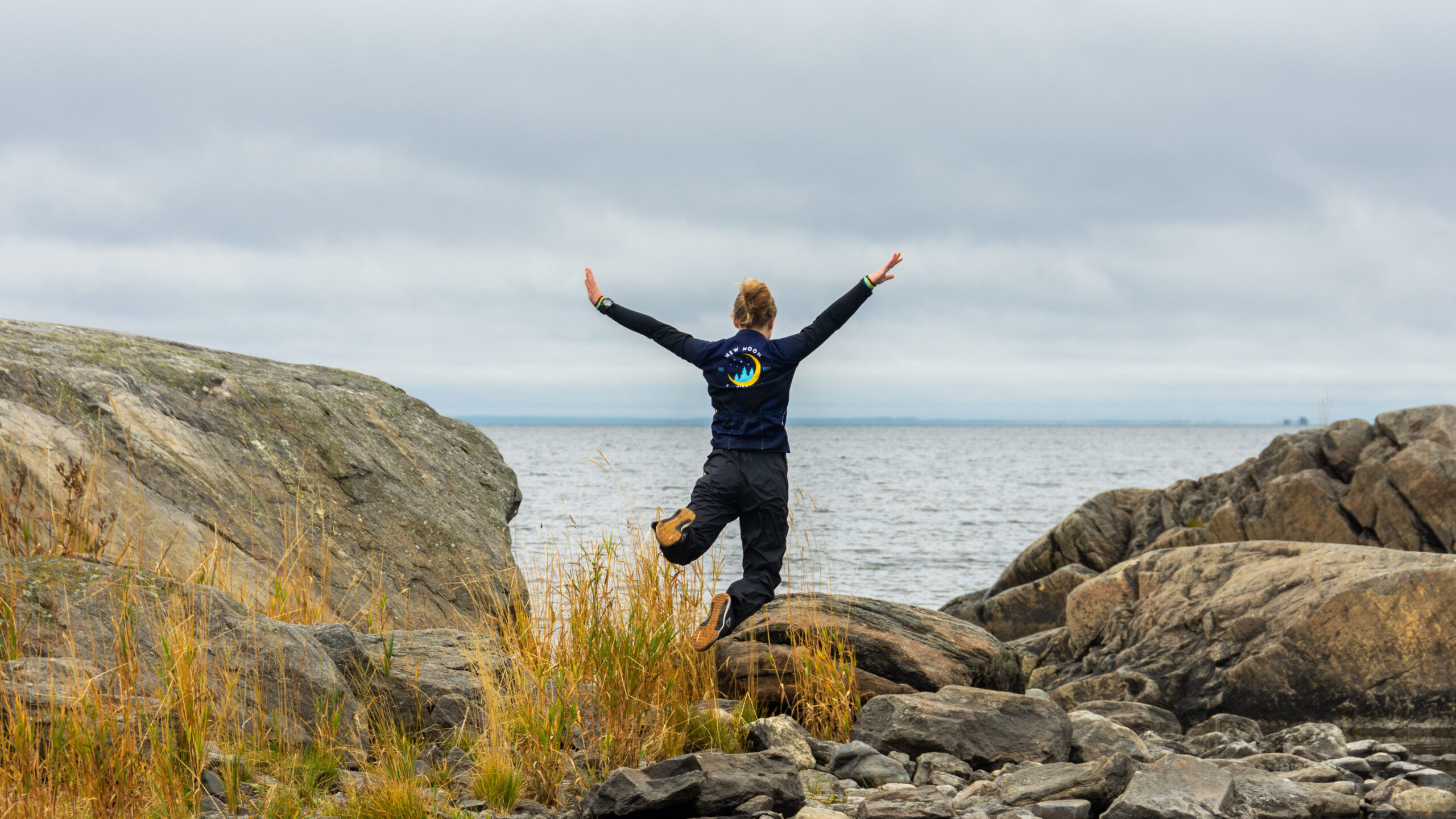 By the Baltic Sea on Holmon Island.