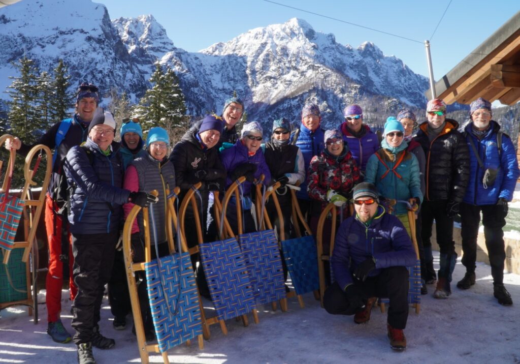 Lumi guests ready to Rodel or sled