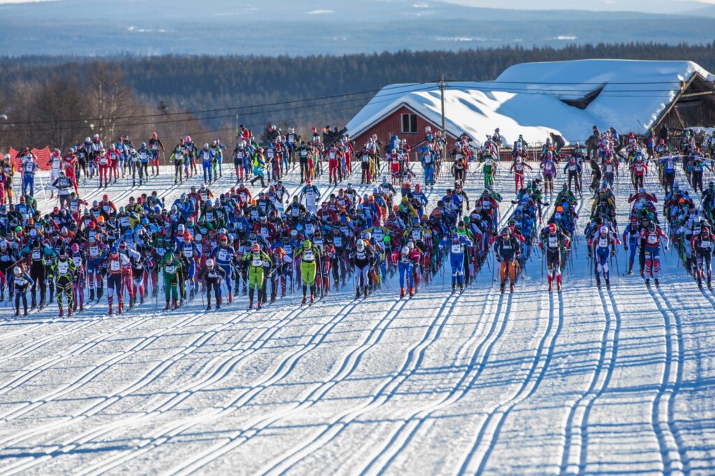 Birken race start in Norway.