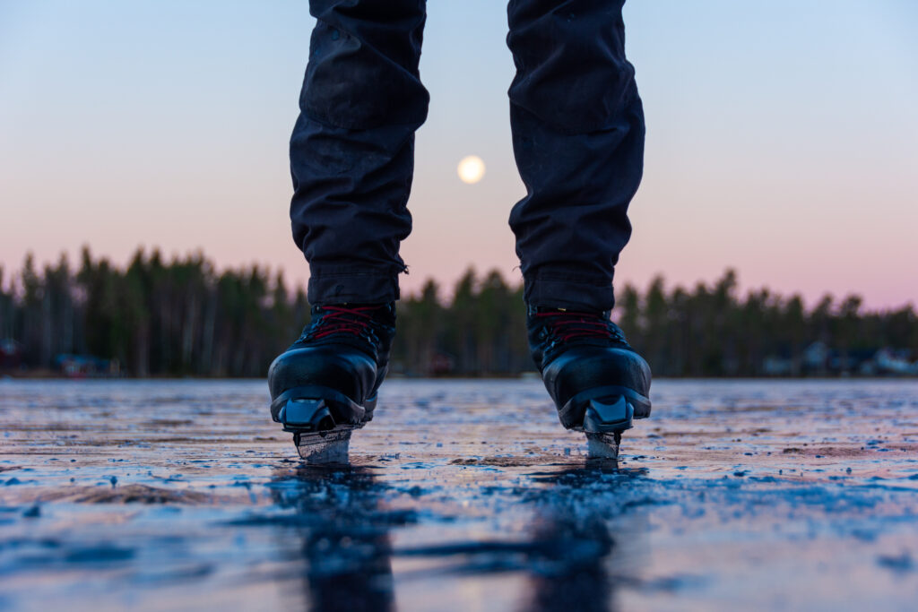 Nordic skating in Sweden