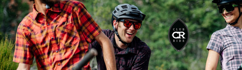 Club Ride apparel keeps it cool on the trails.