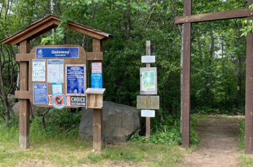 Bike-caching on the Hayward Hospital Trails