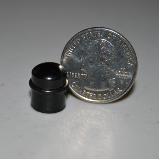 A nano cache smaller than a quarter and hard to find.