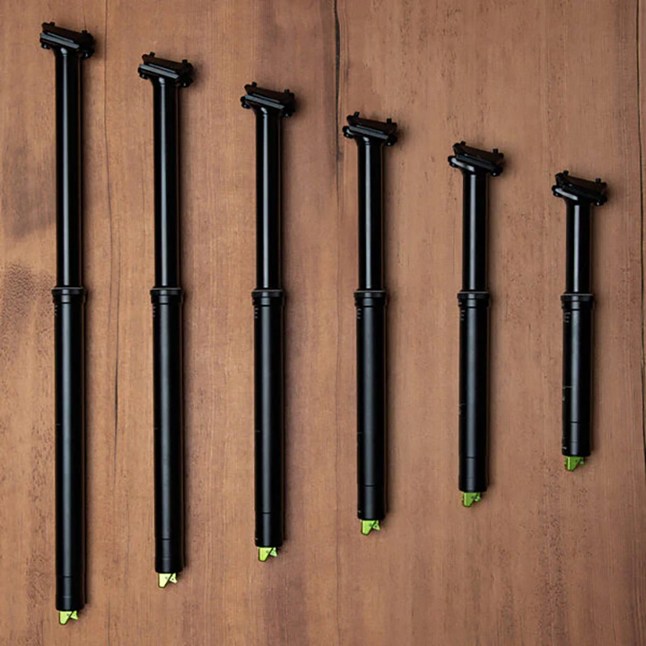 Dropper posts in various sizes