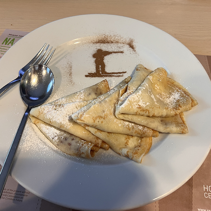 Marmalade crepes in Polkjuka.