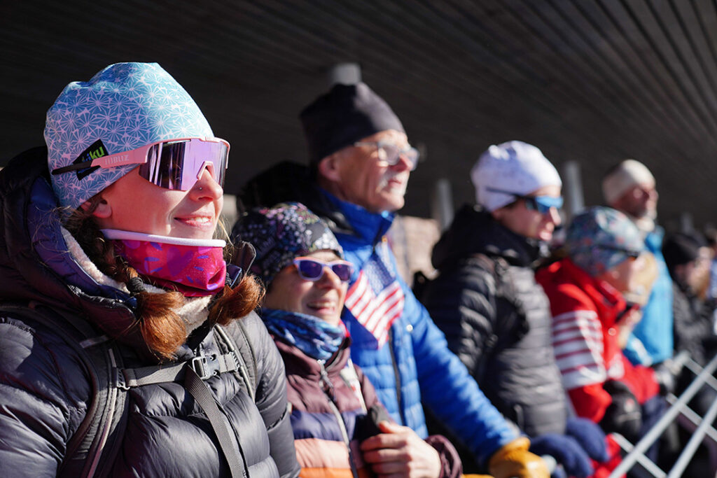 Lumi guests cheer at the Birken