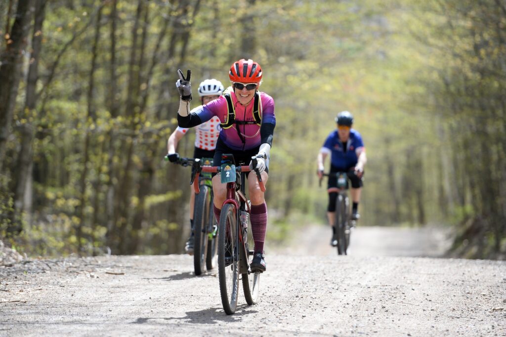 Happy rider on Northern Wisconsin gravel!
