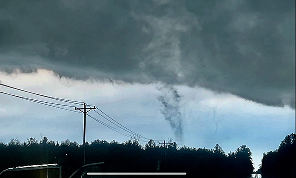 Tornado in Glen, MN, June 2024.