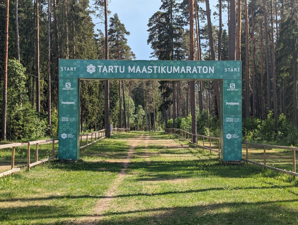  Finish of the Tartu Ski Marathon.