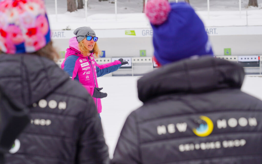 Learning Biathlon in Pokljuka.