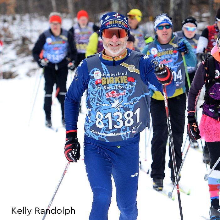 I've-got-this-down smiles to go with the
Birkie miles. TTPH alum Greg Simpson
skiing his fi rst Birkie.
PHOTO BY GREG SIMPSON, AMERICAN BIRKEBEINER SKI
FOUNDATION, KELLY RANDOLPH PHOTOGRAPHY.